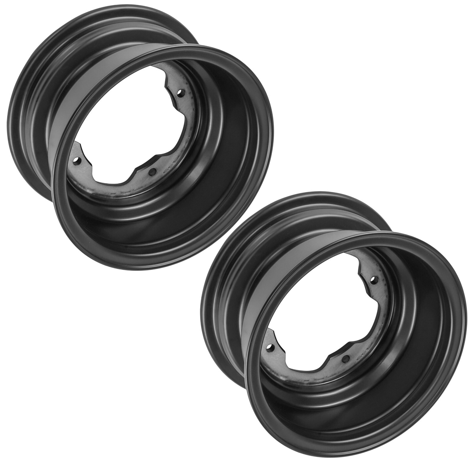 Caltric 5LP-25180-11-YX Front Wheel Rims For Yamaha Raptor 700 YFM700 2006-2007