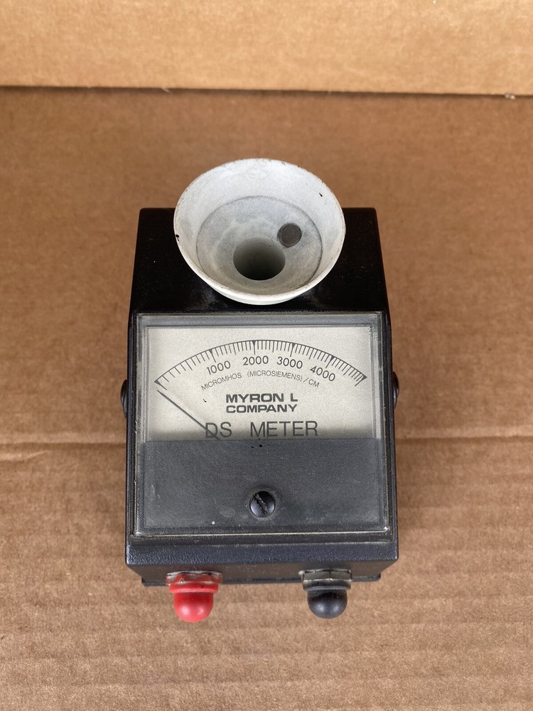 Myron L meter Conductivity Meter Item # 512M5 Preowned