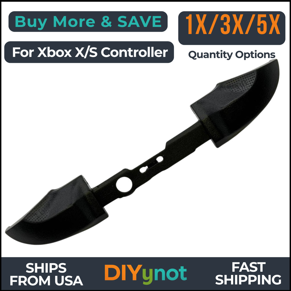 Xbox Series X/S Controller LB RB Shoulder Bumper Bar Replacement Black 1914