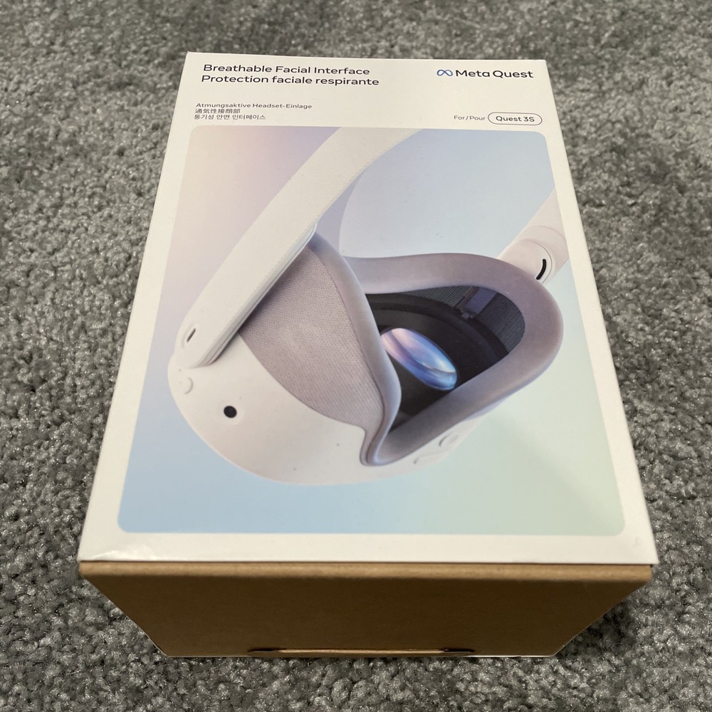 Meta Quest 3S Breathable Facial Interface Gray
