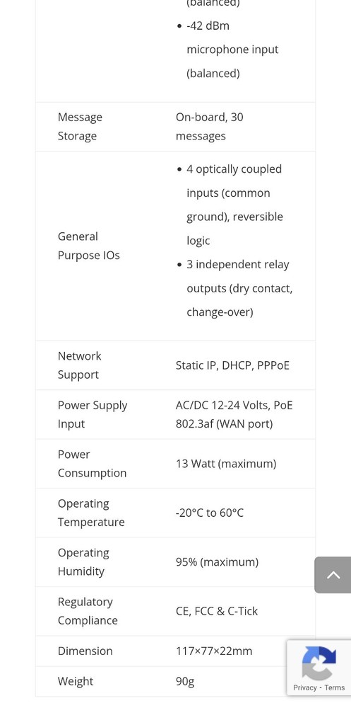 SecureIntercom 800B VOIP Module