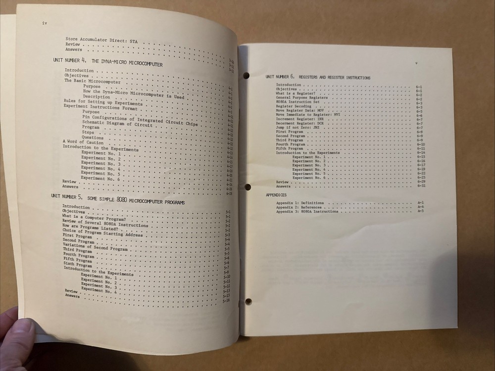 * 1976 The Bugbook V Modules 1 & 2 808a Microcomputer 1st Print