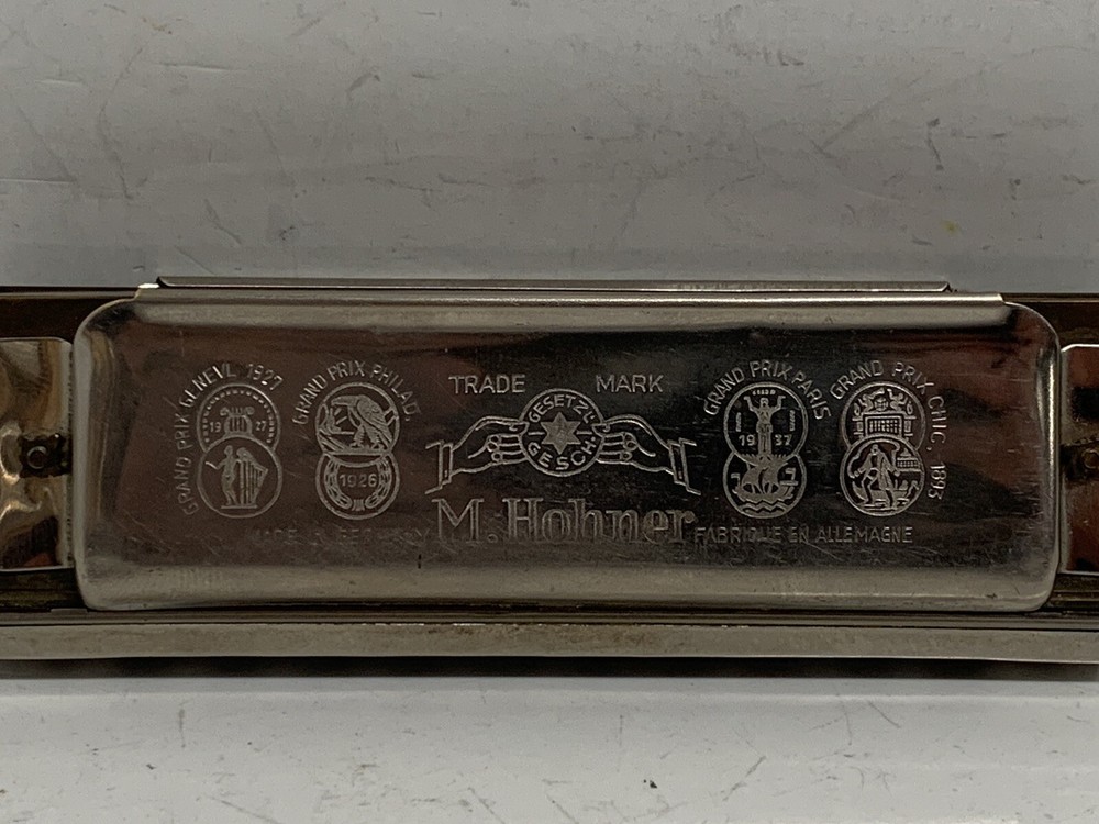 Vintage M.HOHNER Super The Chromonica Harmonica Key C A019