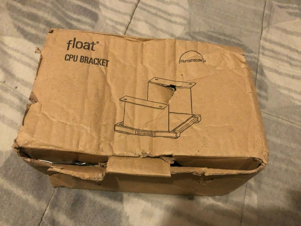 Humanscale float cpu bracket monut