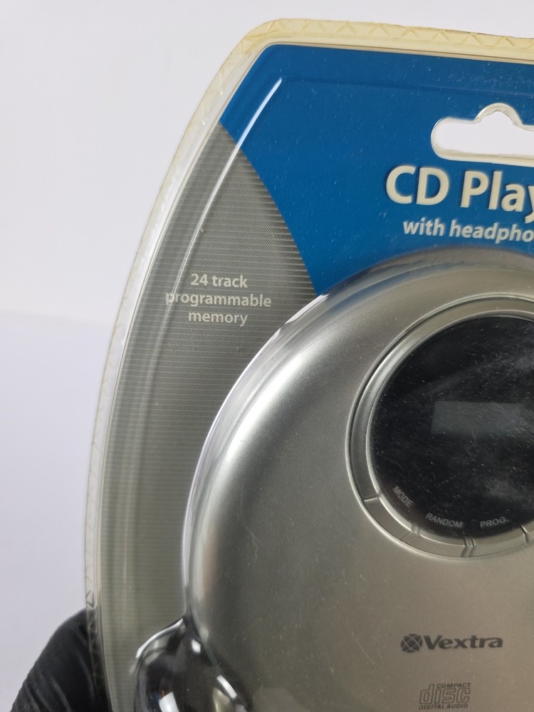 Vintage Vextra CD Player NEW/SEALED Programmable Memory Silver
