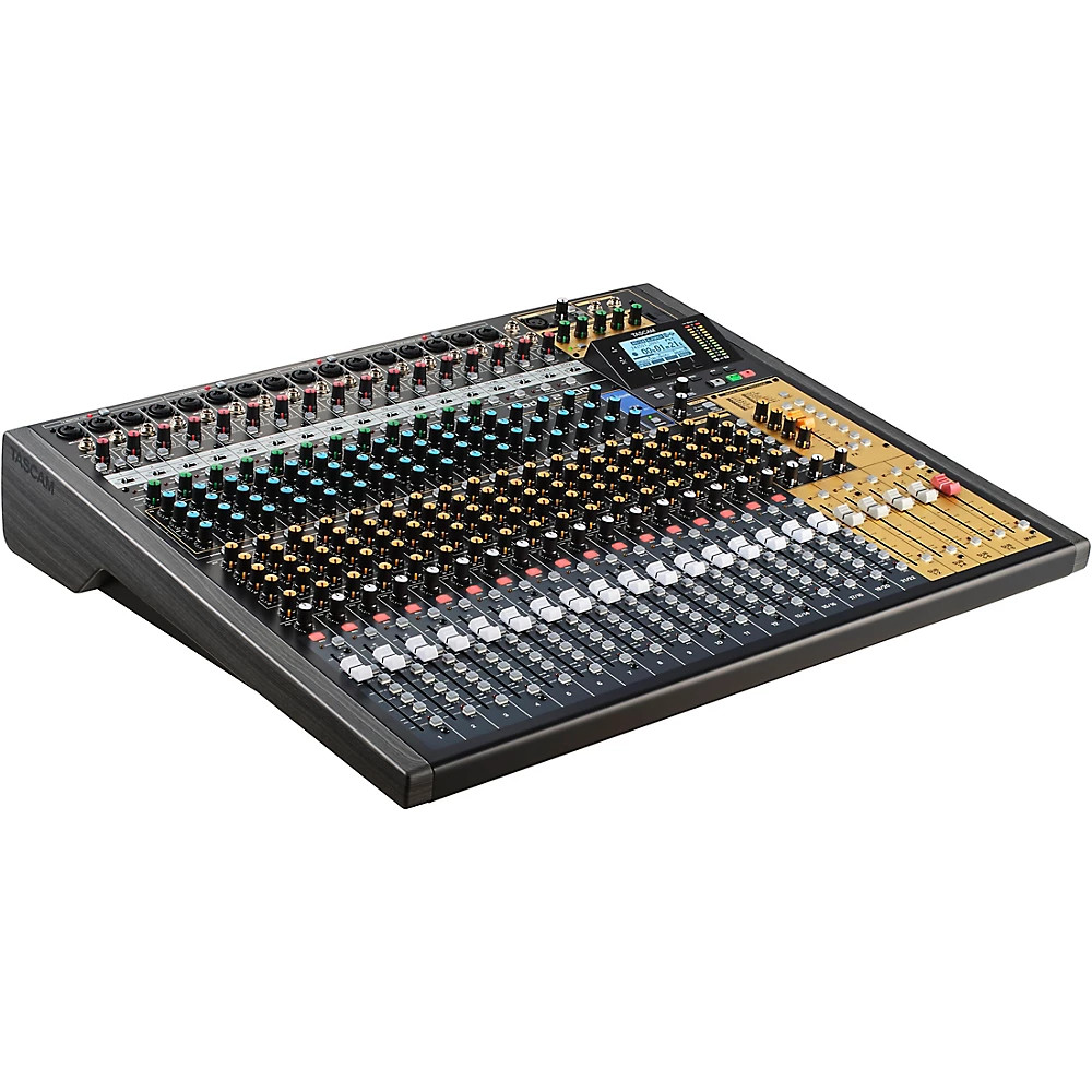 TASCAM Model 2400 24-Chnnl Multitrack Recorder With Analog Mixer & USB Interface