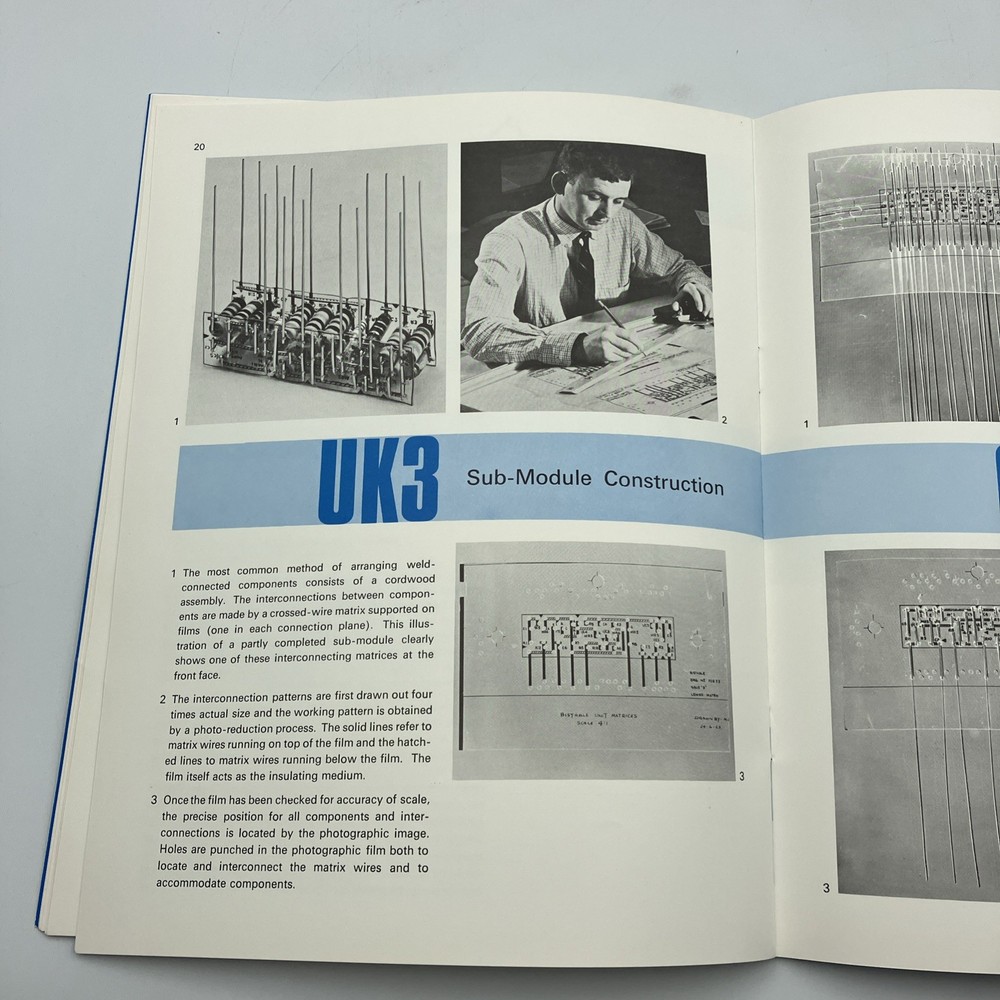 UK3 Satellite GEC Electronics Booklet Space Exploration Technology Aeronautics