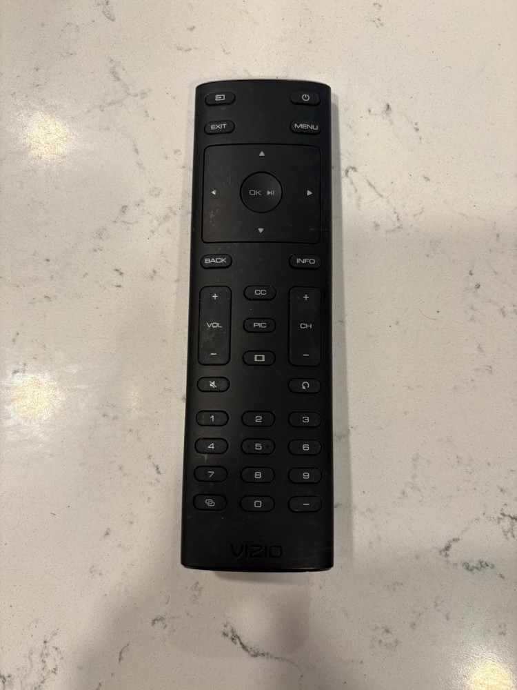 Vizio XRT135 Smart TV Remote Control, OEM for M50-E1 M55-E0 P55-E1 P60-E1 P65-E1