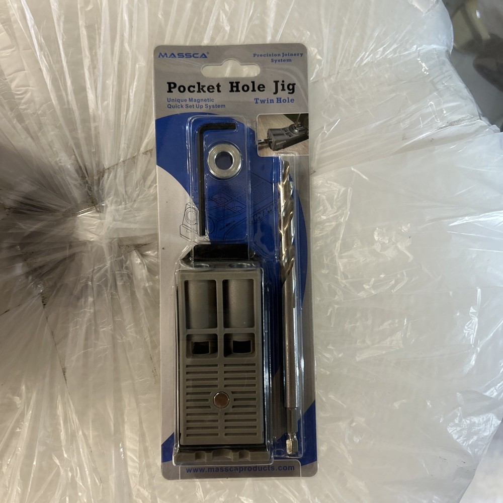 Massca Twin Pocket Hole Jig Kit – New
