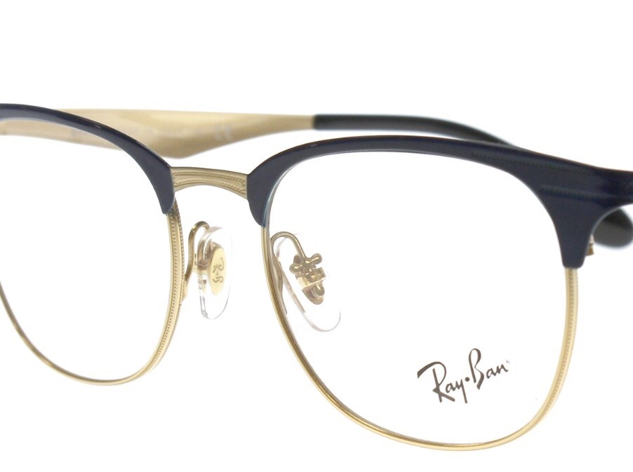New Authentic Rayban Eyeglasses Sunglasses NOSE PADS Plug-In Type Gold Ray-ban