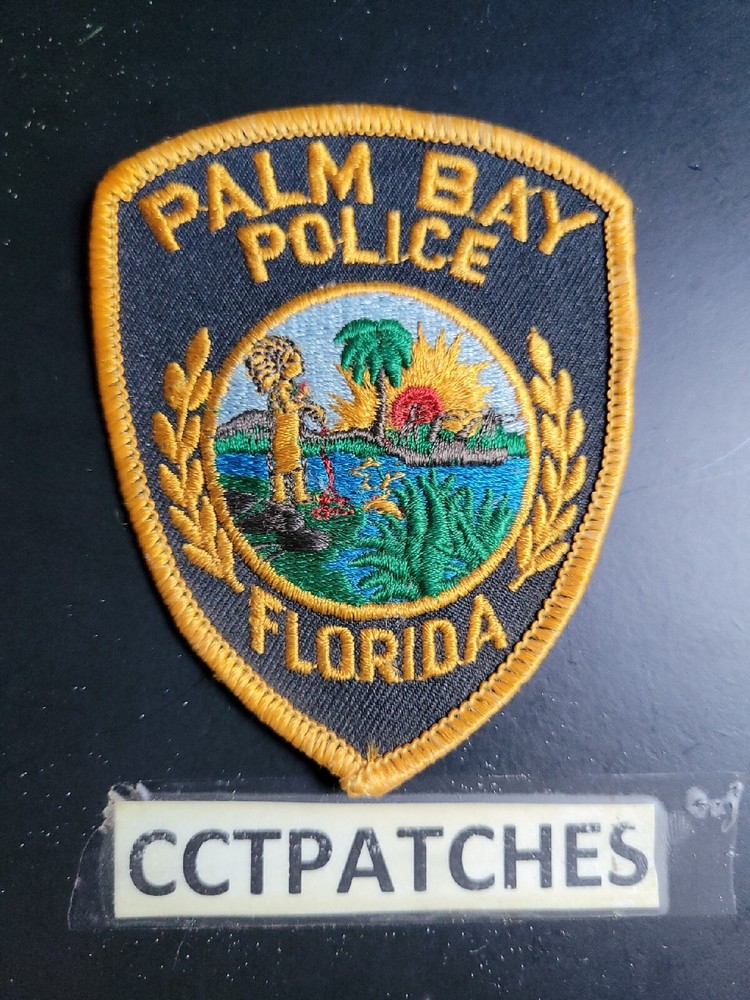 PALM BAY, FLORIDA POLICE SMALL SHOULDER PATCH FL