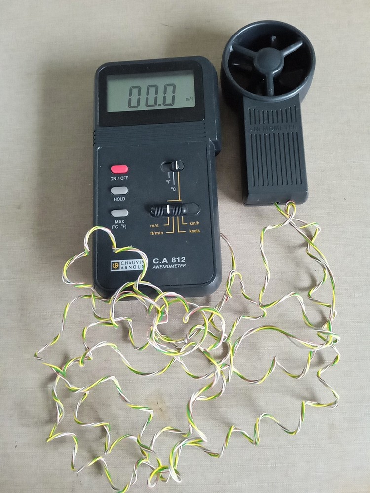 Chauvin Arnoux C.A.812 Thermo-Anemometer