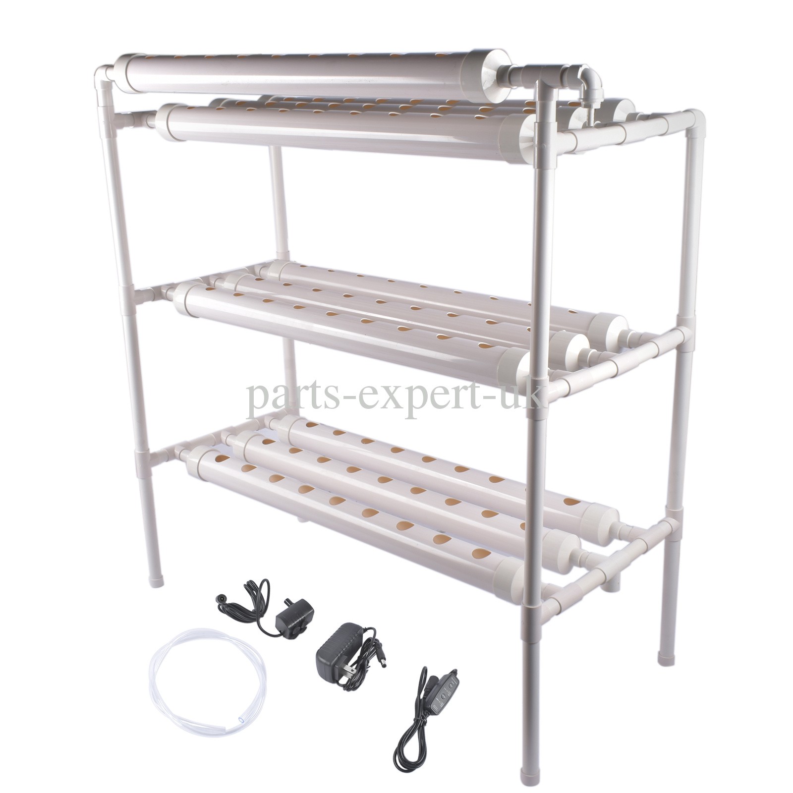 Aquaponics Growing System for Indoor&Outdoor Leafy Vegetables 90 Planting Points