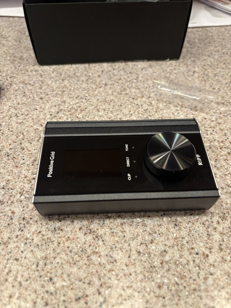 Positive Grid Riff Black Portable Guitar Interface
