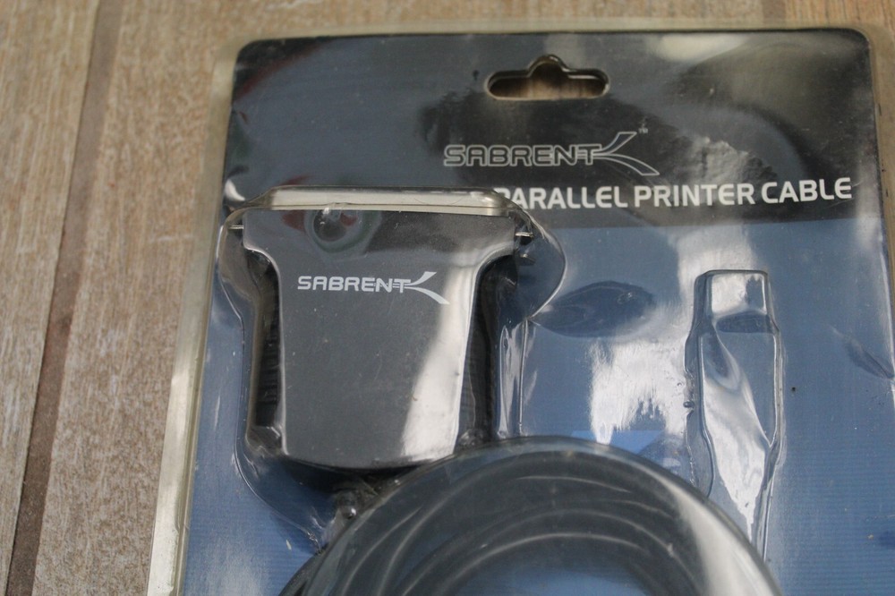 Parallel Printer Cable Adapter Sabrent SBT-UPPC USB to Serial/Parallel - 6 ft