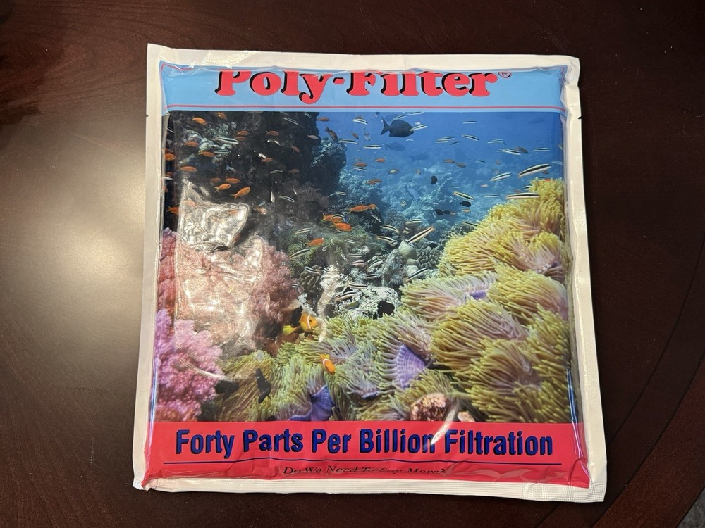 Poly -Filter Pad LARGE 12” X 12” PLEASE READ DESCRIPTION NEW