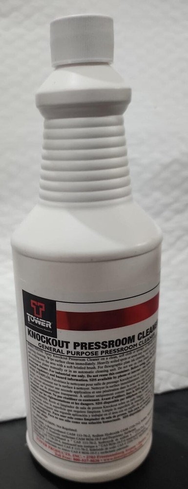 TOWER KNOCKOUT PRESSROOM CLEANER ~ 32 oz.