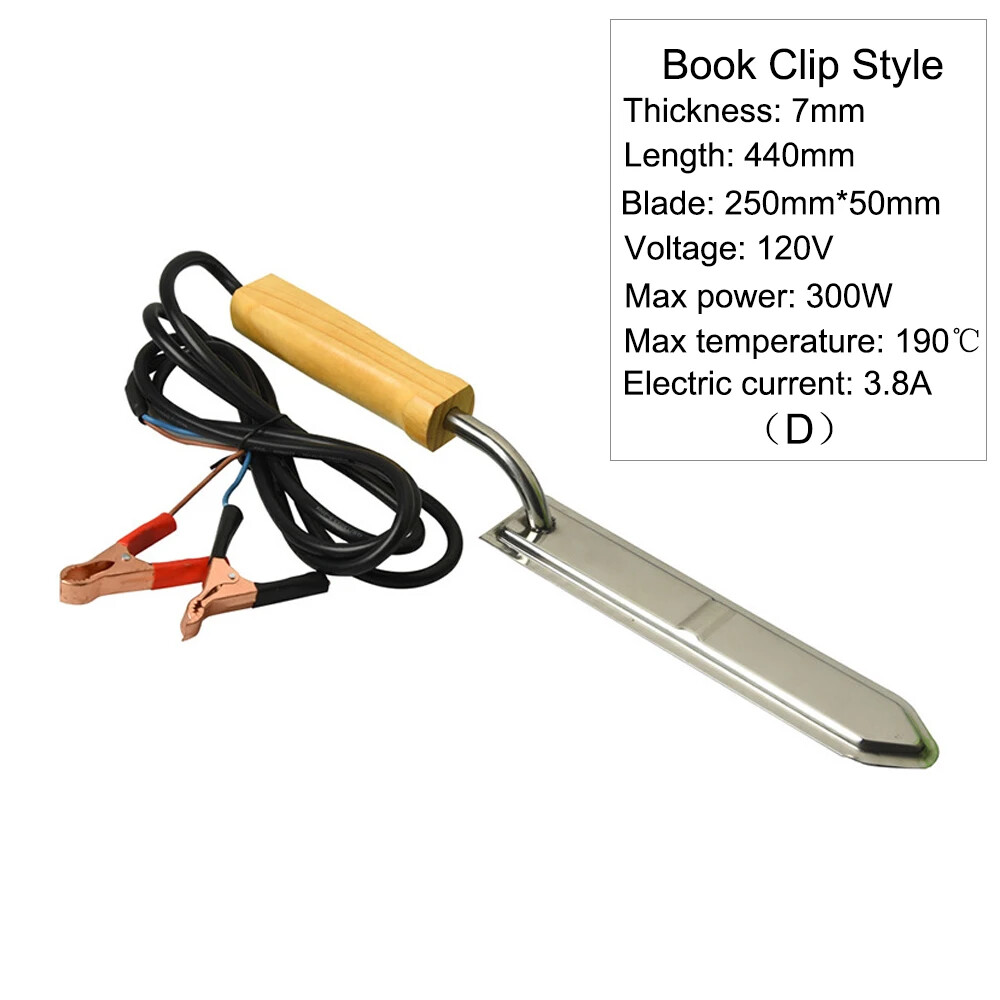 Heating Electric Bee Honey Knife Cutter Temperature Control Uncapping Scraper