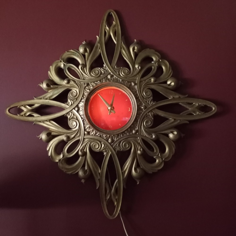 Mid Century Modern Haddon Unique Electric Clock