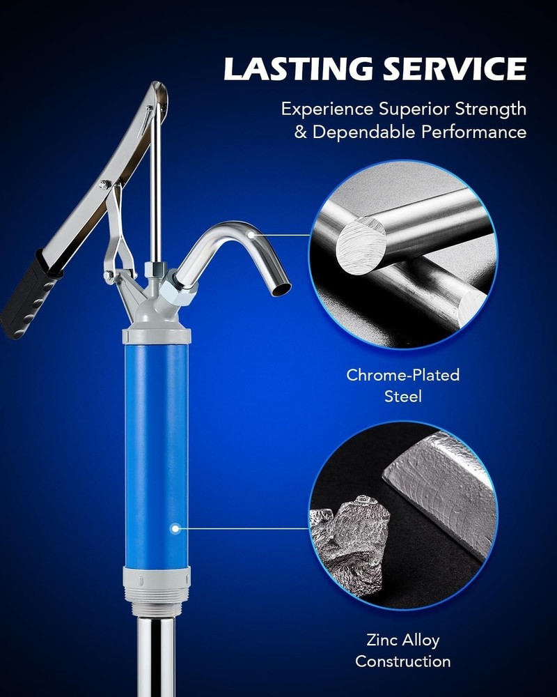 Versatile Fluid Transfer Pump for Home & Garage