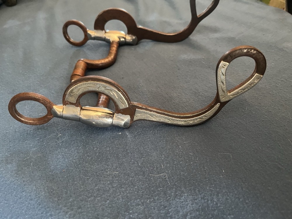 Silver Sided Western 5” Ported Show Bit Sides Move Independently