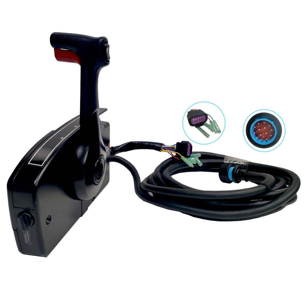 For Mercury 881170A13 14Pin 4-Stroke Outboard Side Remote Control Box Trim 15FT