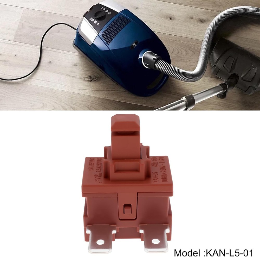 2Pcs On Off Power Button Switch Compatible with Miele C1 C2 C3 Vacuum Cleaner