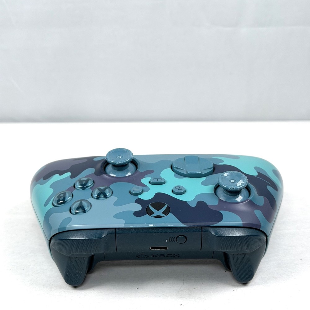 Microsoft Xbox One Wireless Controller 1914 / Blue Camo Edition / Tested / Works