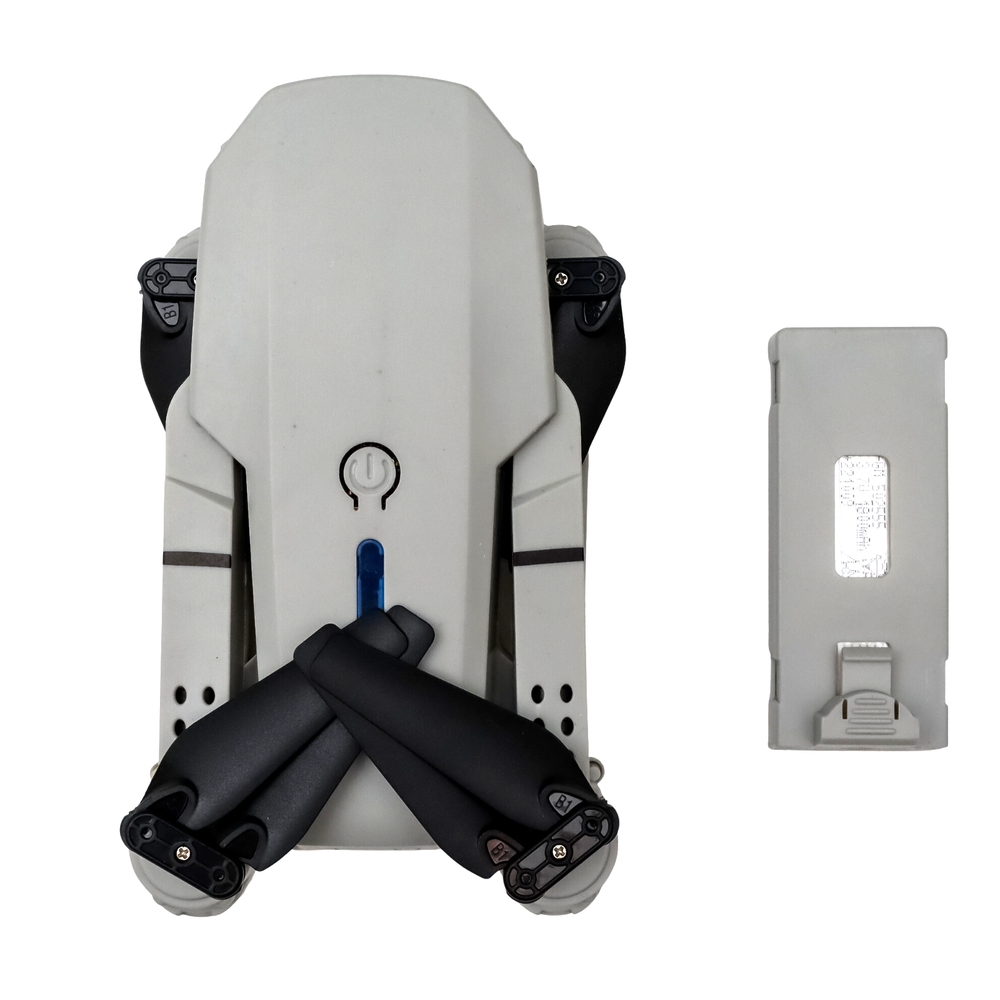 Gray 12" E88 RC Drone Fun No App Connection No Camera ONLY Flies w/ Controller