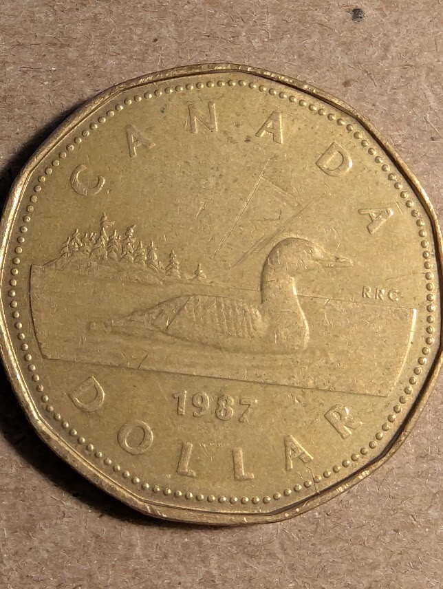 1987 Canada One Dollar