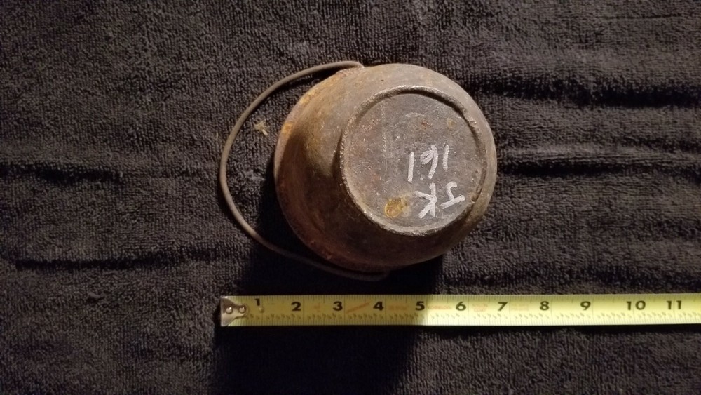 Cast Iron Melting Pot - Used