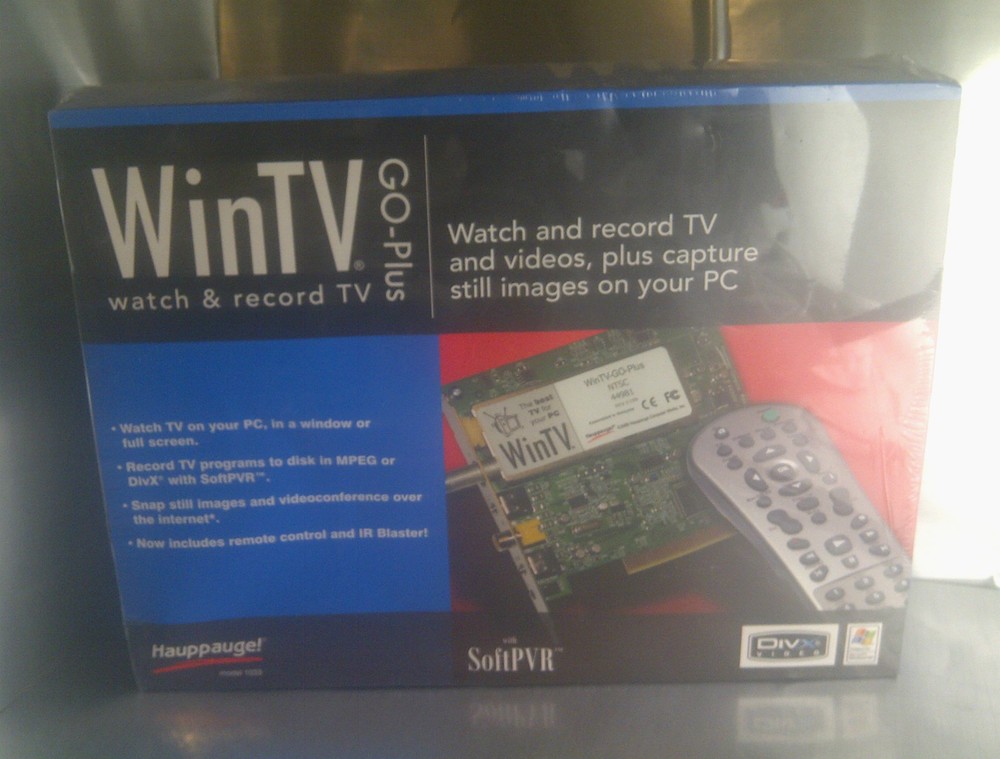 NIB WinTV-GO Plus Model 1033 video capture SEALED!!!