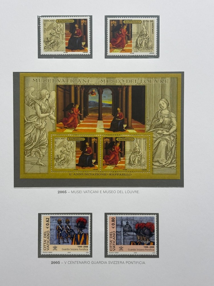 VATICAN 2005 - COMPLETE VINTAGE without mini sheets - MNH