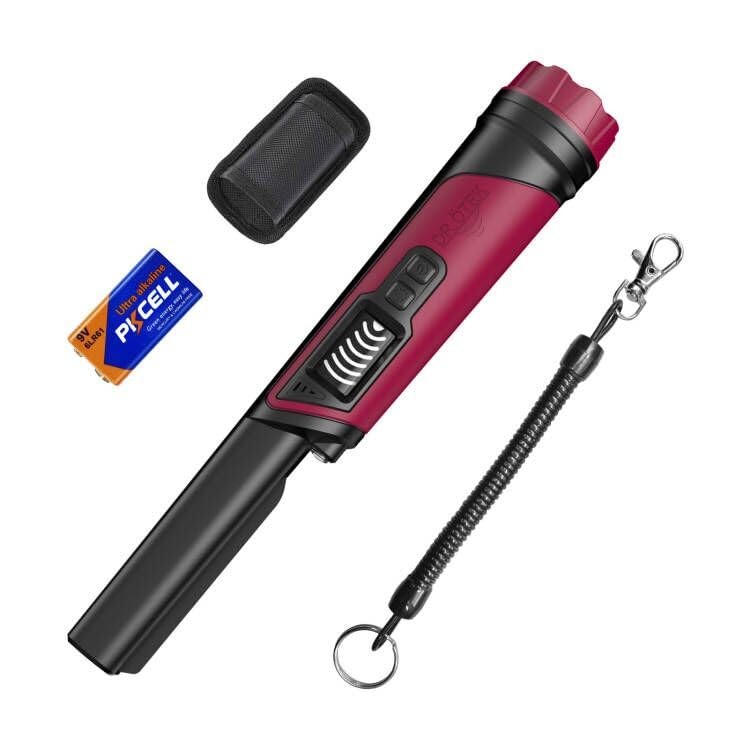 DR.ÖTEK Metal Detector Pinpointer IP68 Fully Waterproof Underwater Handheld