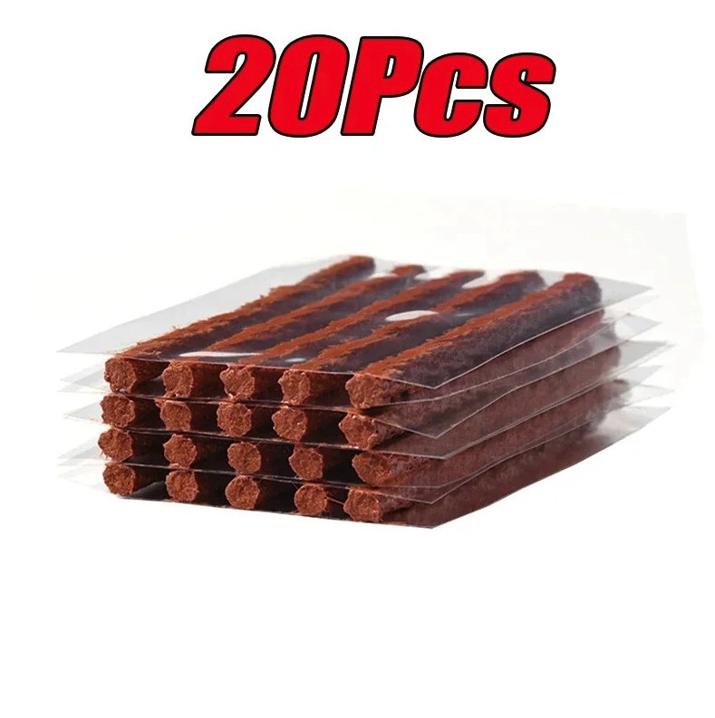 Car Tire Repair Tool Kit Tubeless Plug Rubber Strip Puncture Set - NEW