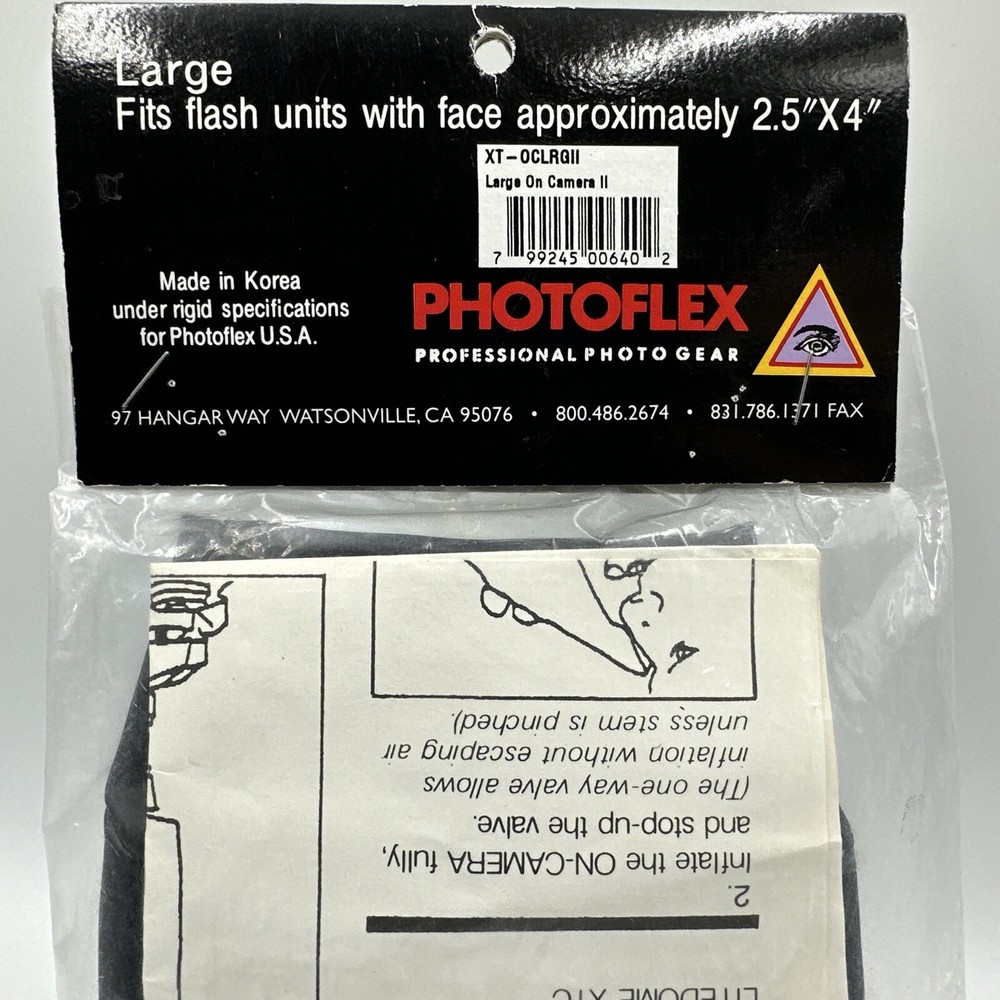 Photoflex On Camera Lite Dome XTC Large CT-OCLRG