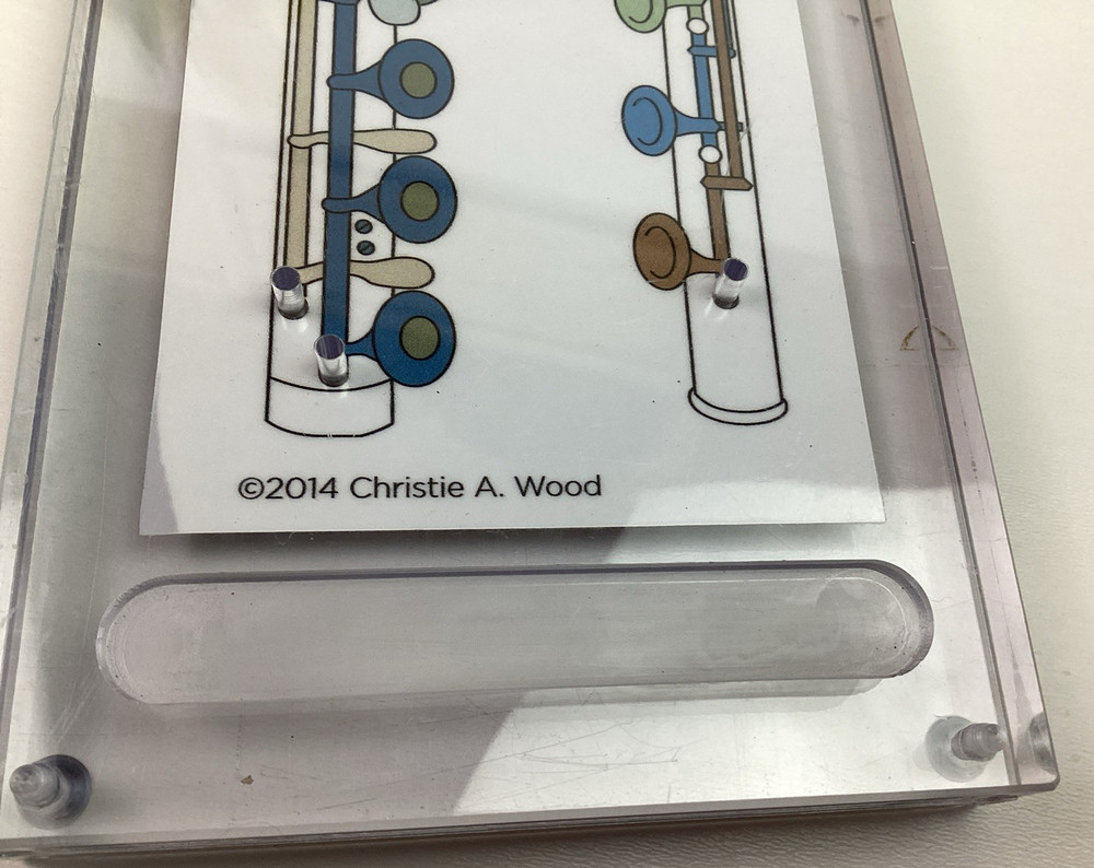 Flute Assembly Board Acrylic