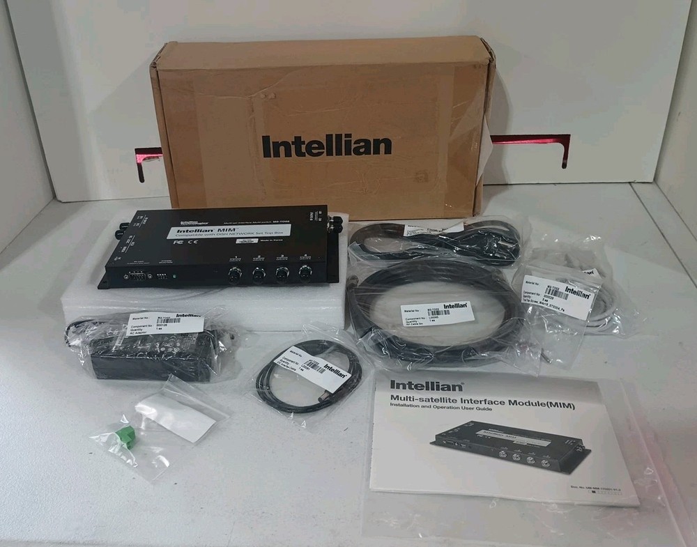 Intellian M2-TD02 MIM Multi-Satellite Interface Module For DISH Network Open Box