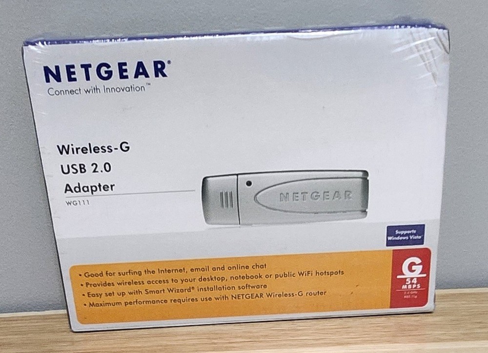 Netgear Wireless-G USB 2.0 Adapter WG111