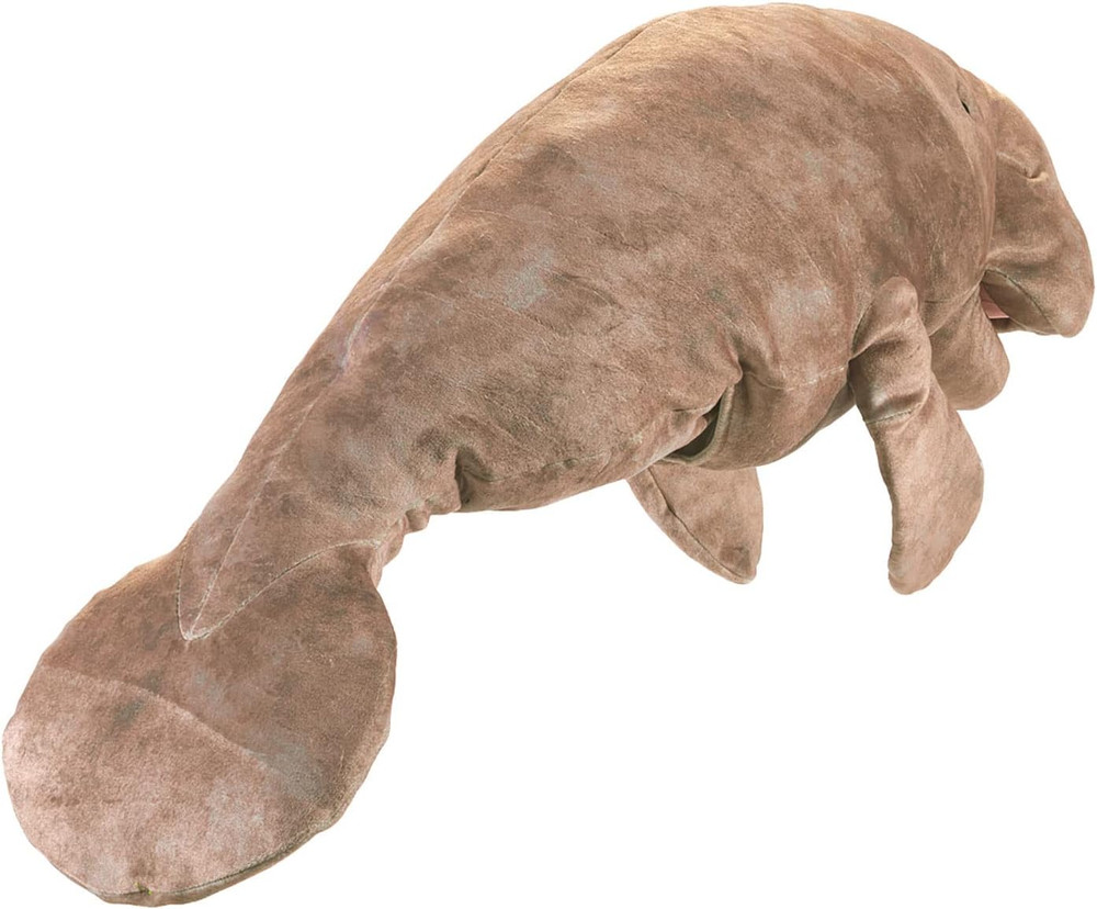 Manatee Hand Puppet,Gray
