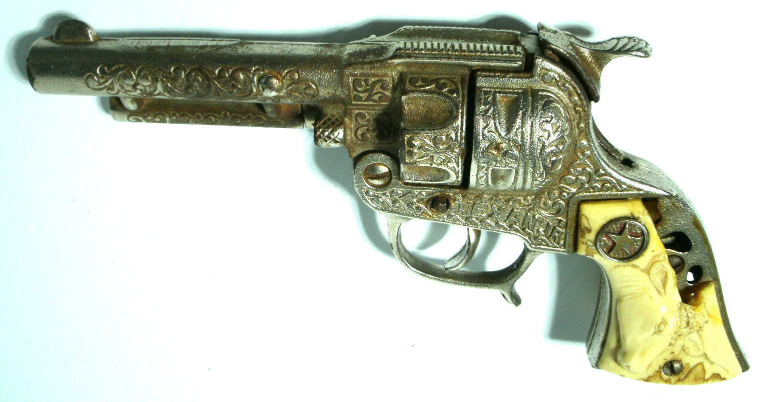 Vintage Hubley Cap Western Toy Replica Texan Jr.