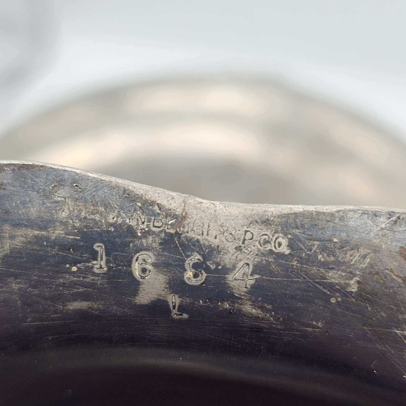 20th Century Art Nouveau Silverplate Pedestal Compote With Floral Relief