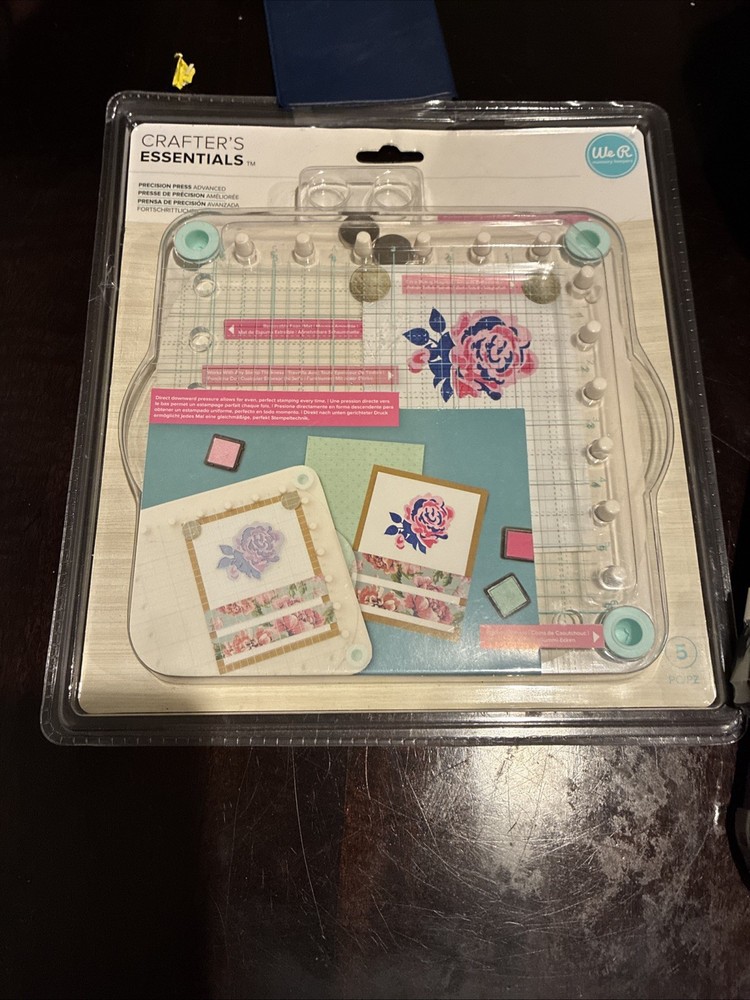 We R Memory Keepers Crafter's Essentials Precision Press Advanced 5-Piece Set