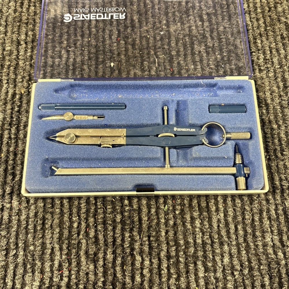Staedtler Mars Masterbow Drafting Set - Made in Germany - 551 09 A6N Missing 1