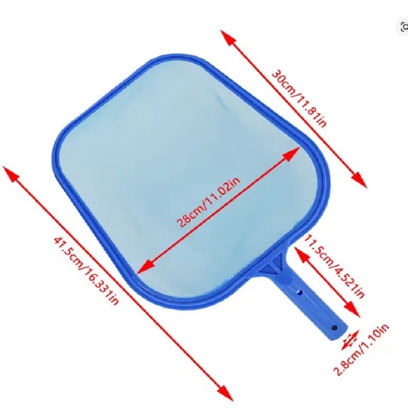 1PCS Leaf Rake Mesh Frame Net Skimmer Cleaner Swimming Pool Spa Tool