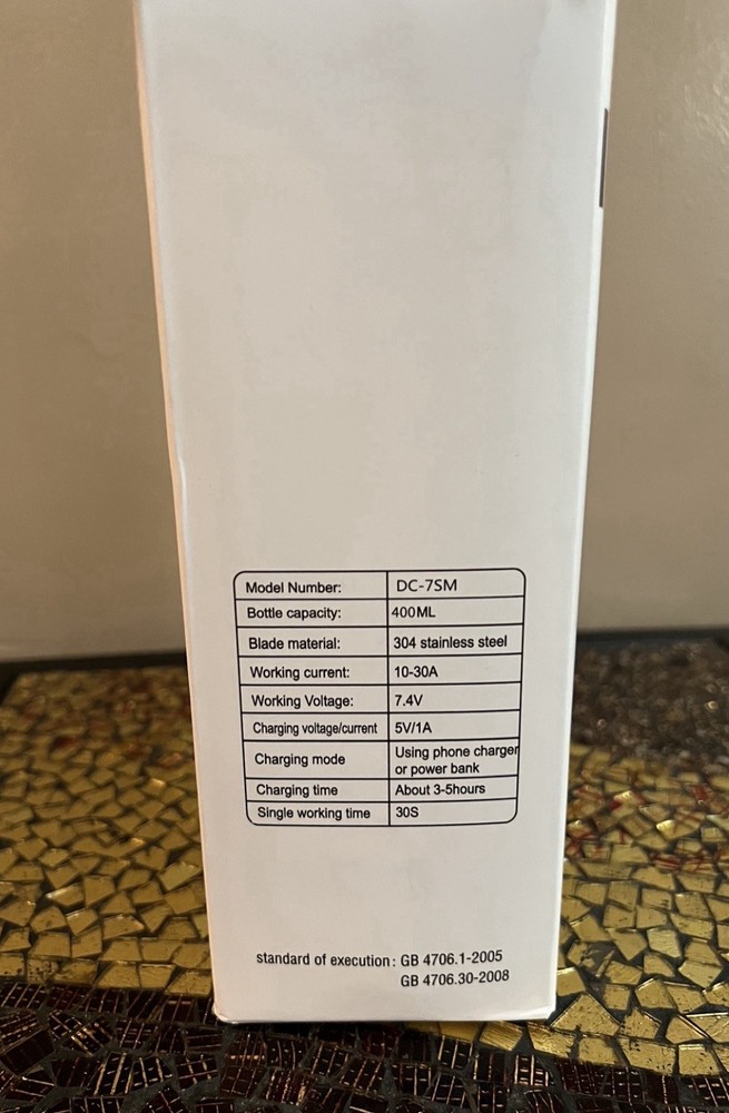 Portable Blender USB Rechargeable