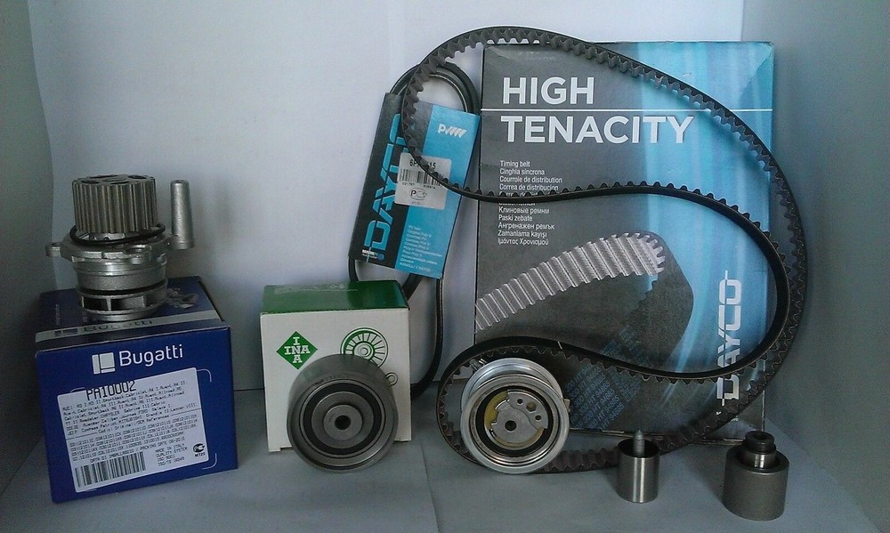 DISTRIBUTION KIT + WATER PUMP + SERV. FOR VW EOS (1F7-1F8)- 2.0 TDI -103KW MOT.