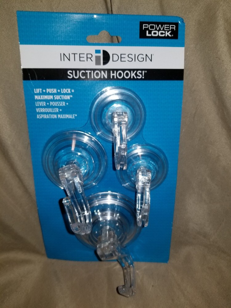 Interdesign 18120 P L Suct4 Hk Combo