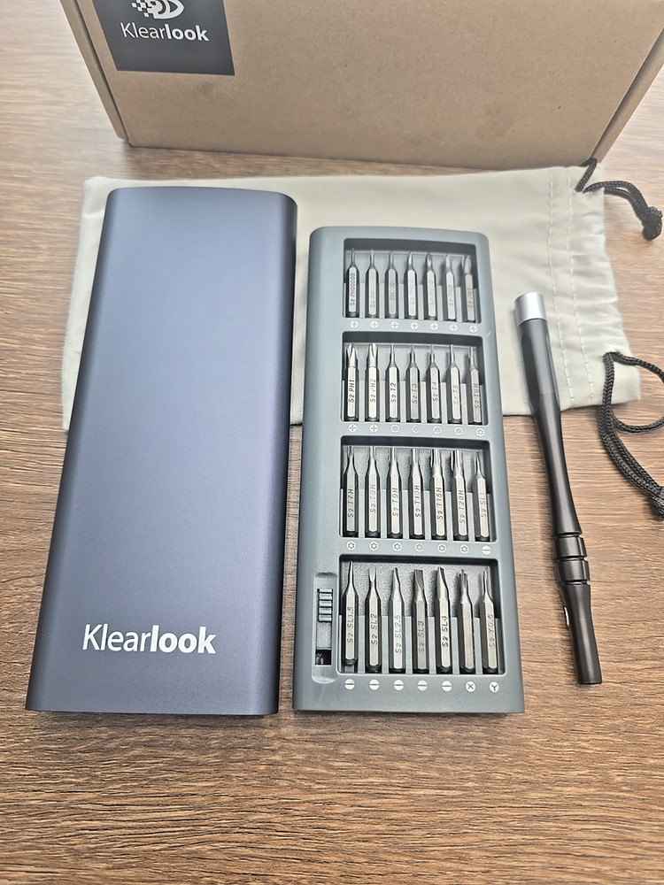 Klearlook 56 in 1 Multifunctional Screwdriver Bit Set w/Case and Handle