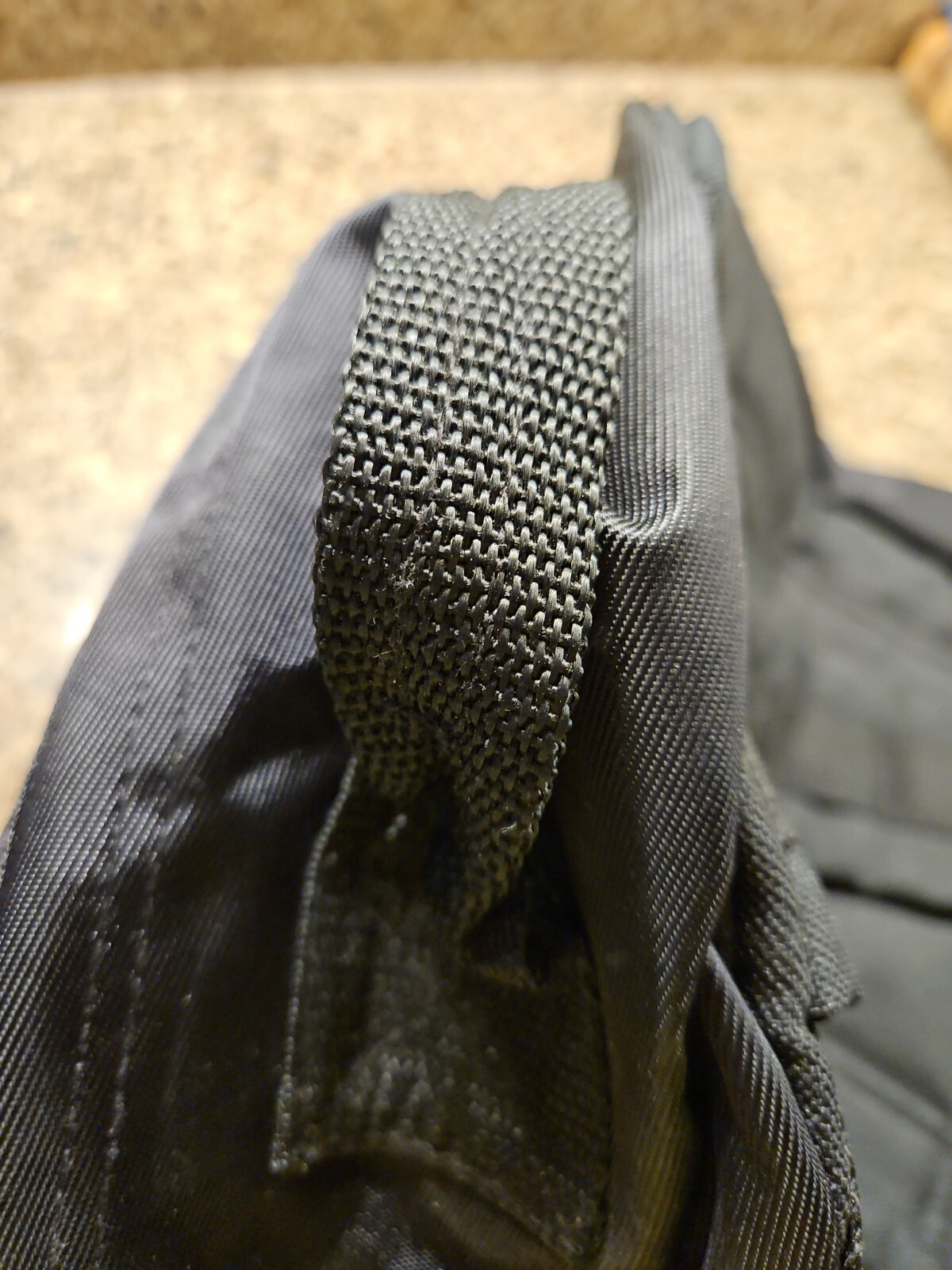 Walt Disney World Backpack Mickey Mouse Ears Embroidery New~Black